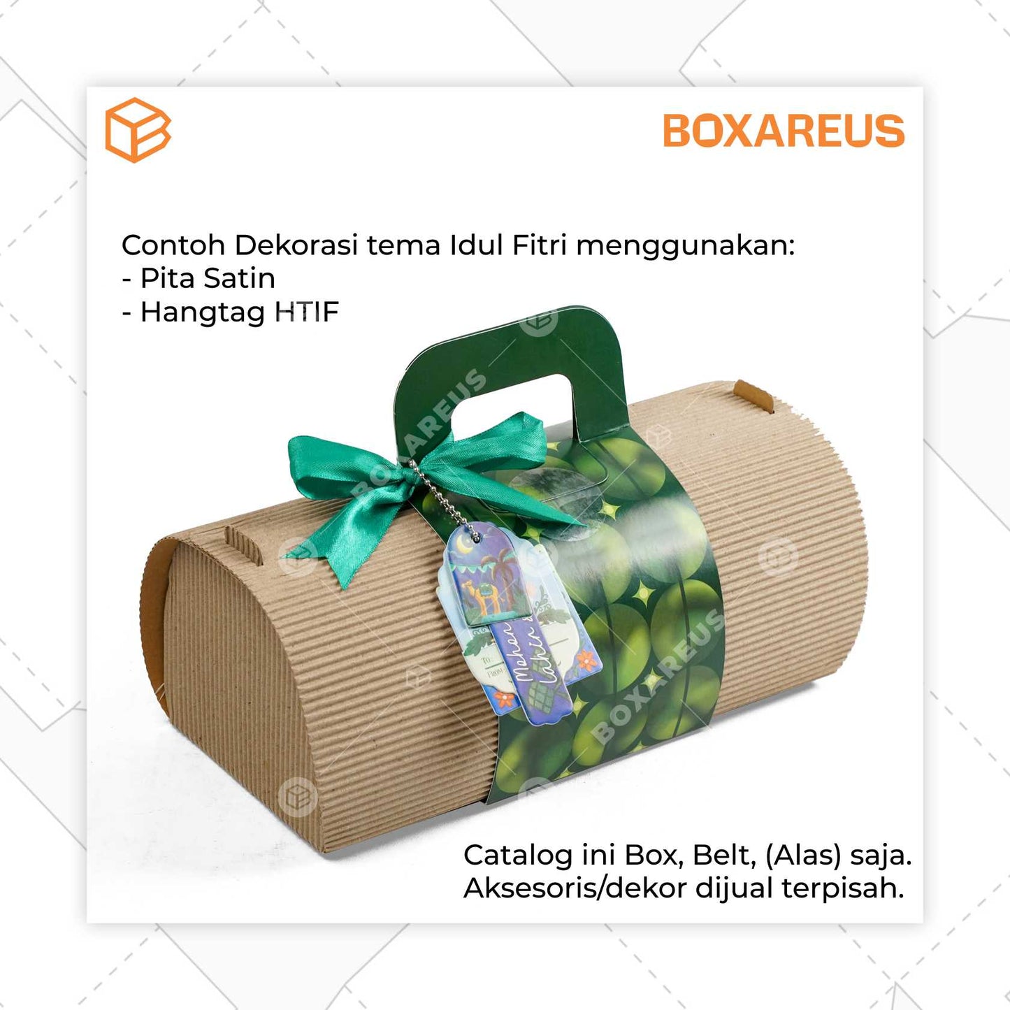 Roll Cake Box - RC ROLL25 (10 Pc)
