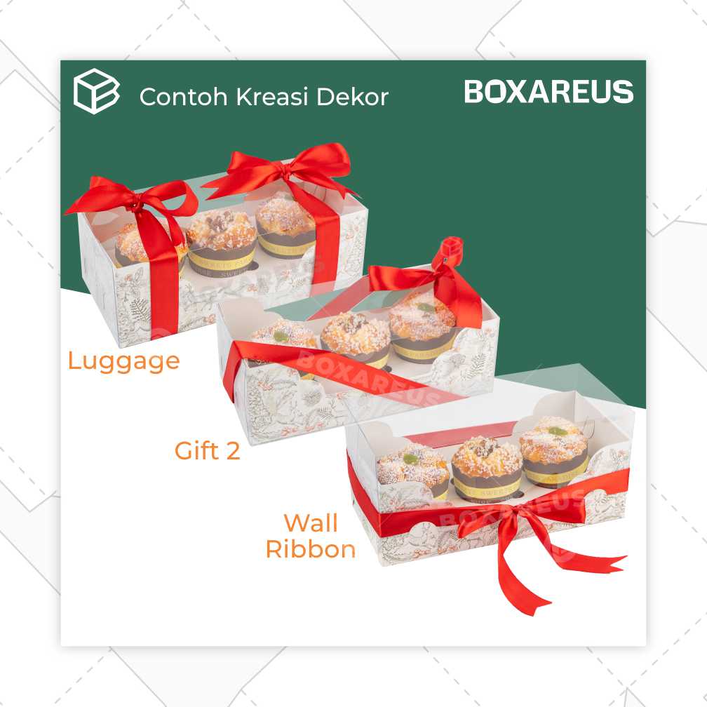 Cupcake Box - WBC Multi 3 (10 Pc)
