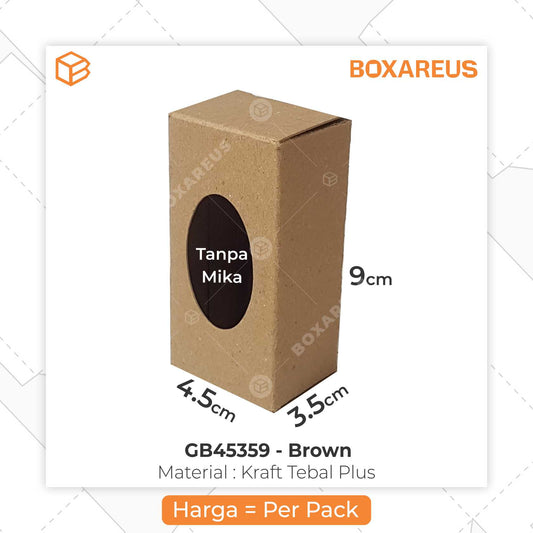 Gift Box - GB45359 Brown (100 Pc)