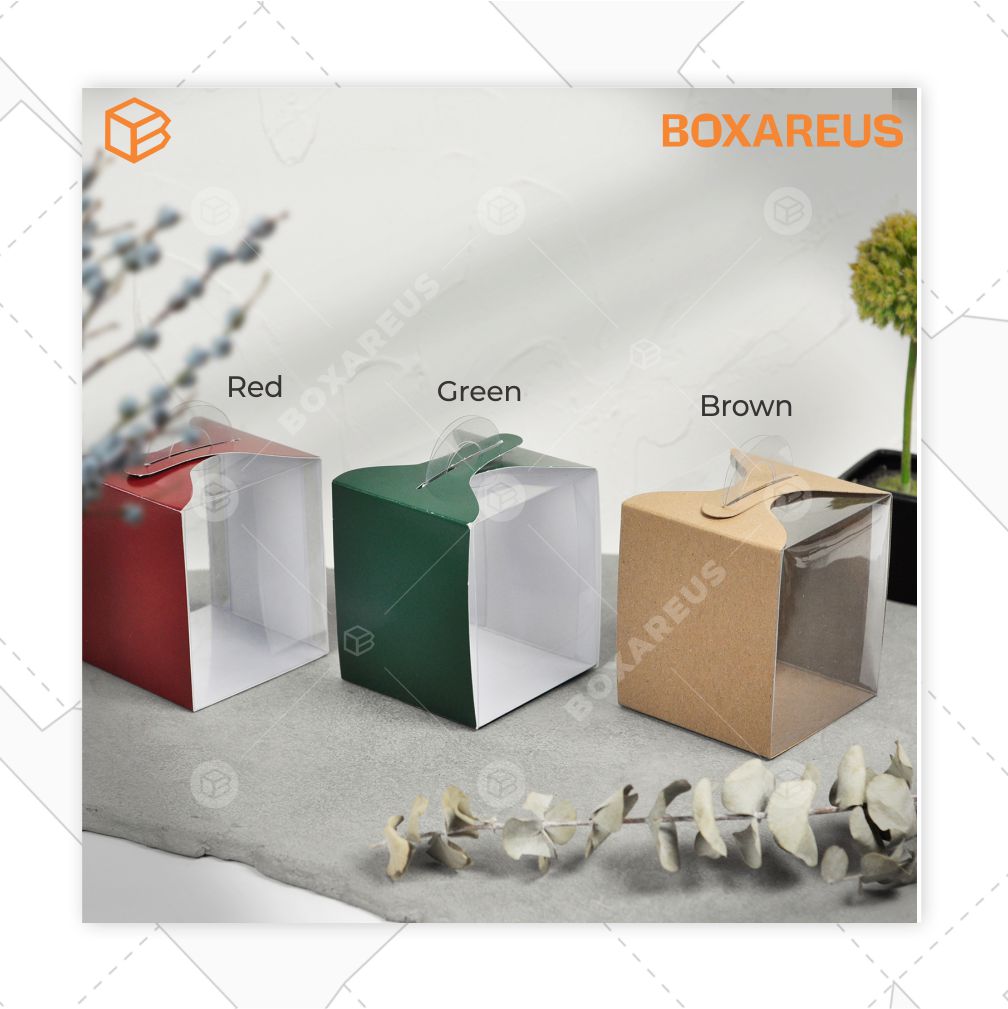 Cup Cake Box - CB101010 Brown (20 Pc)