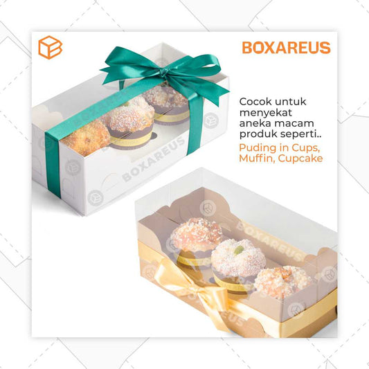 Insert Lubang 3 Cupcake / Muffin - INS CUP 3 (20 Pc)