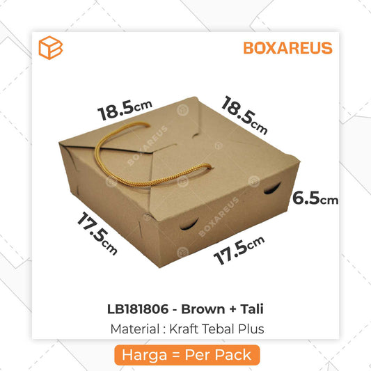 Lunch Box / Rice Box - LB181806 (20 Pc)