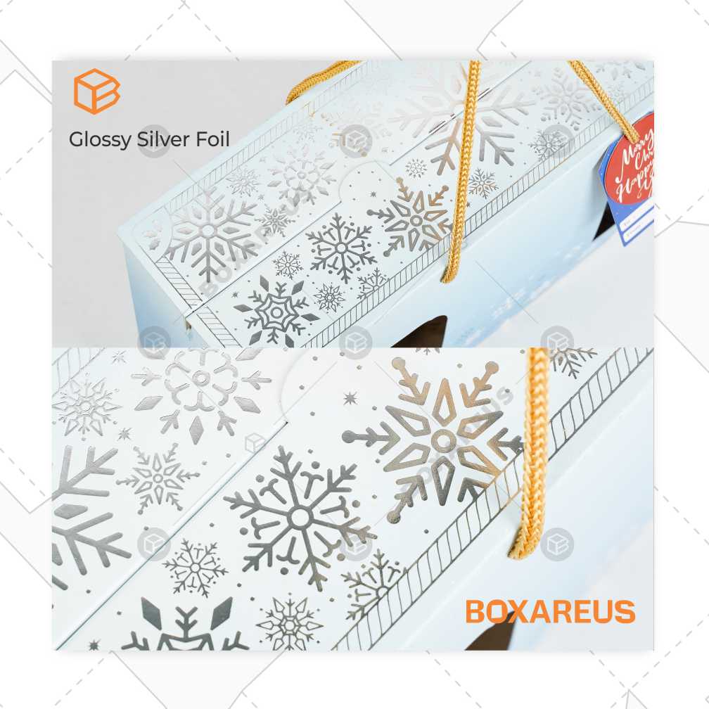 Paper Bag Toples - PB139228 Winter Wonderland (10 Pc)