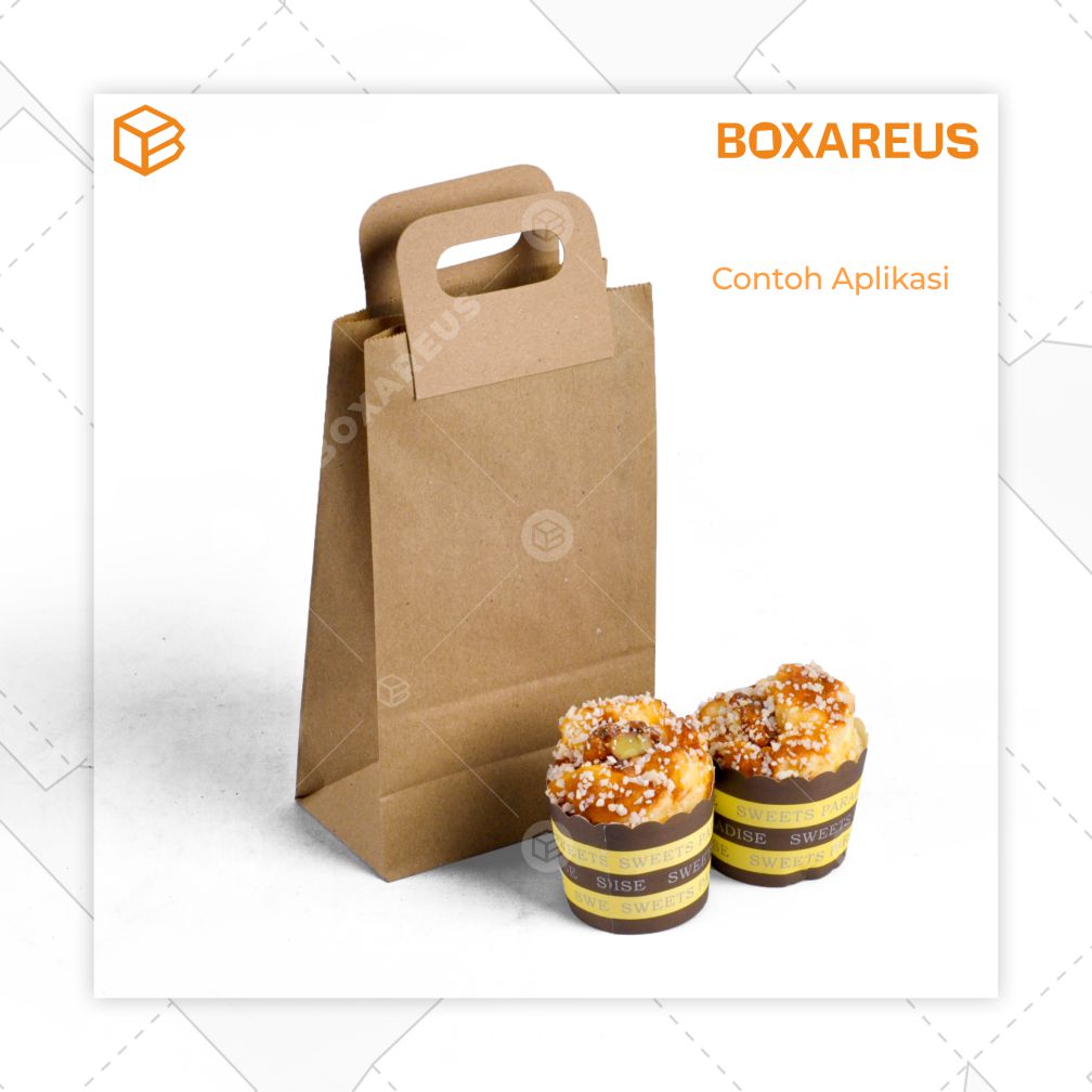 Paper Bag - PBSH2313 Brown (100 Pc)