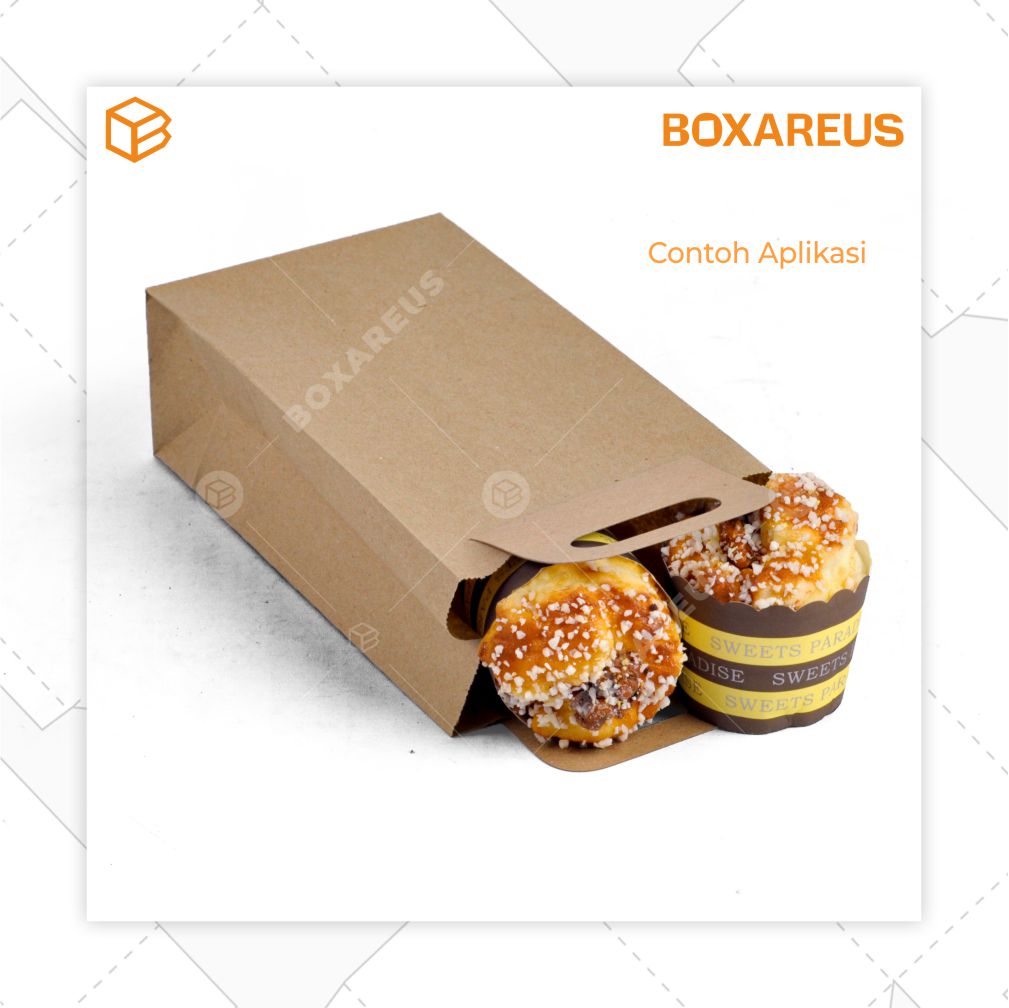 Paper Bag - PBSH2313 Brown (100 Pc)