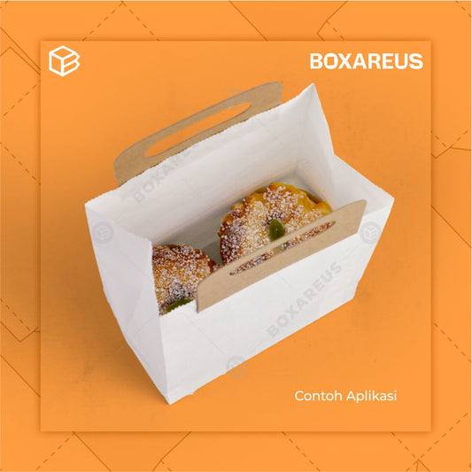 Paper Bag - PBSH2313 White (100 Pc)