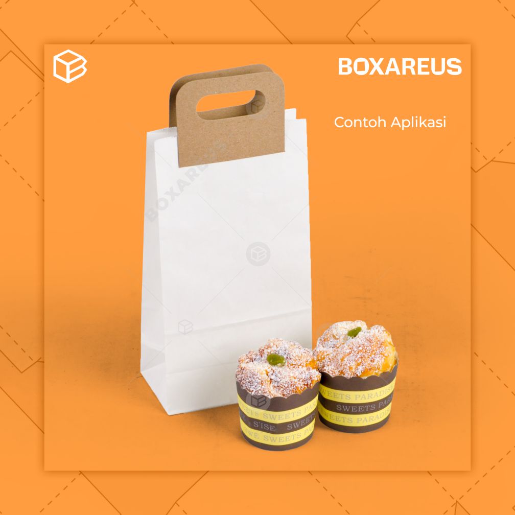 Paper Bag - PBSH2313 White (100 Pc)