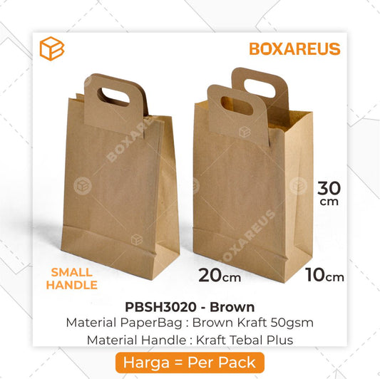 Paper Bag - PBSH3020 Brown (100 Pc)