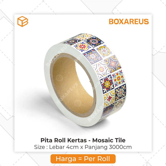 Pita Roll - Kertas Motif