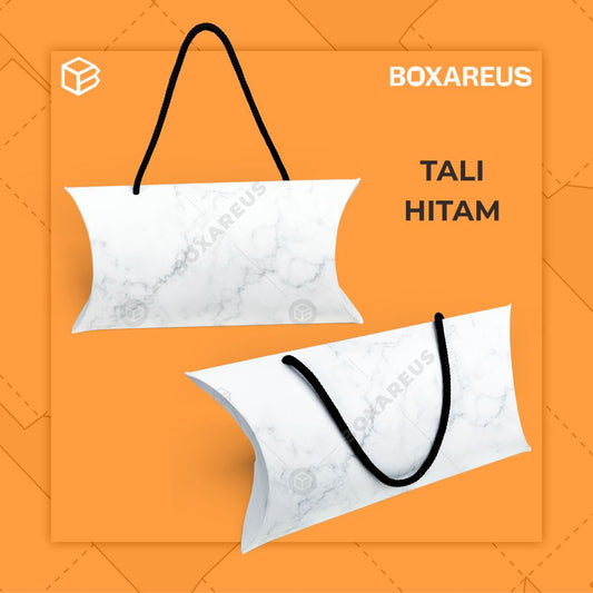 Pillow Box - PL16115 Marble + Tali Black (20 Pc)