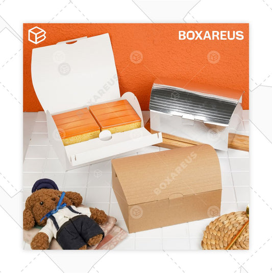 Cake Box - HB Curve Top (10 Pc)