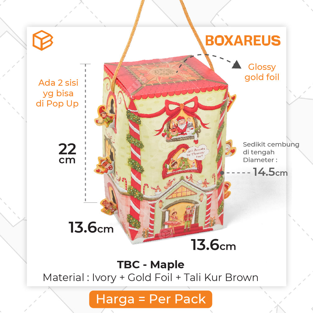 Toples Box - TBC Maple Natal ( 10 Pc)