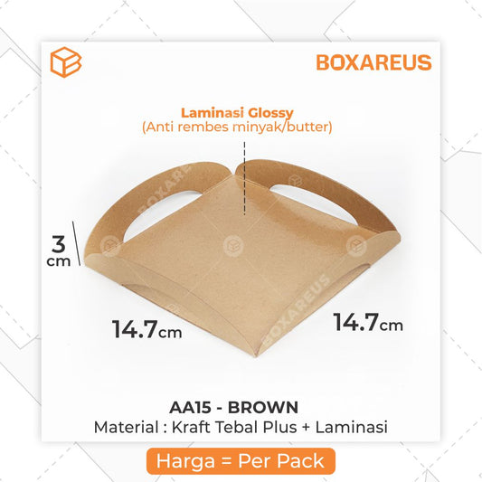 Alas Kue - AA15 (50 pc) - Brown