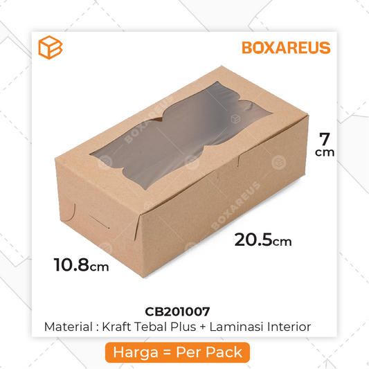 Brownies Box - CB201007 Laminate (20 Pc)