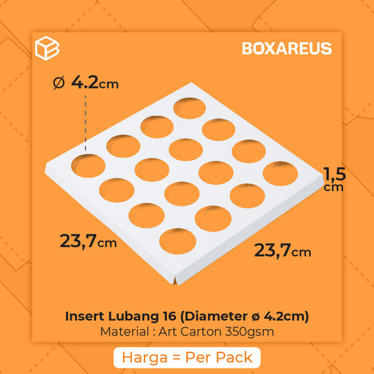 Insert Lubang 16 - CB242406 Insert White (20Pc)