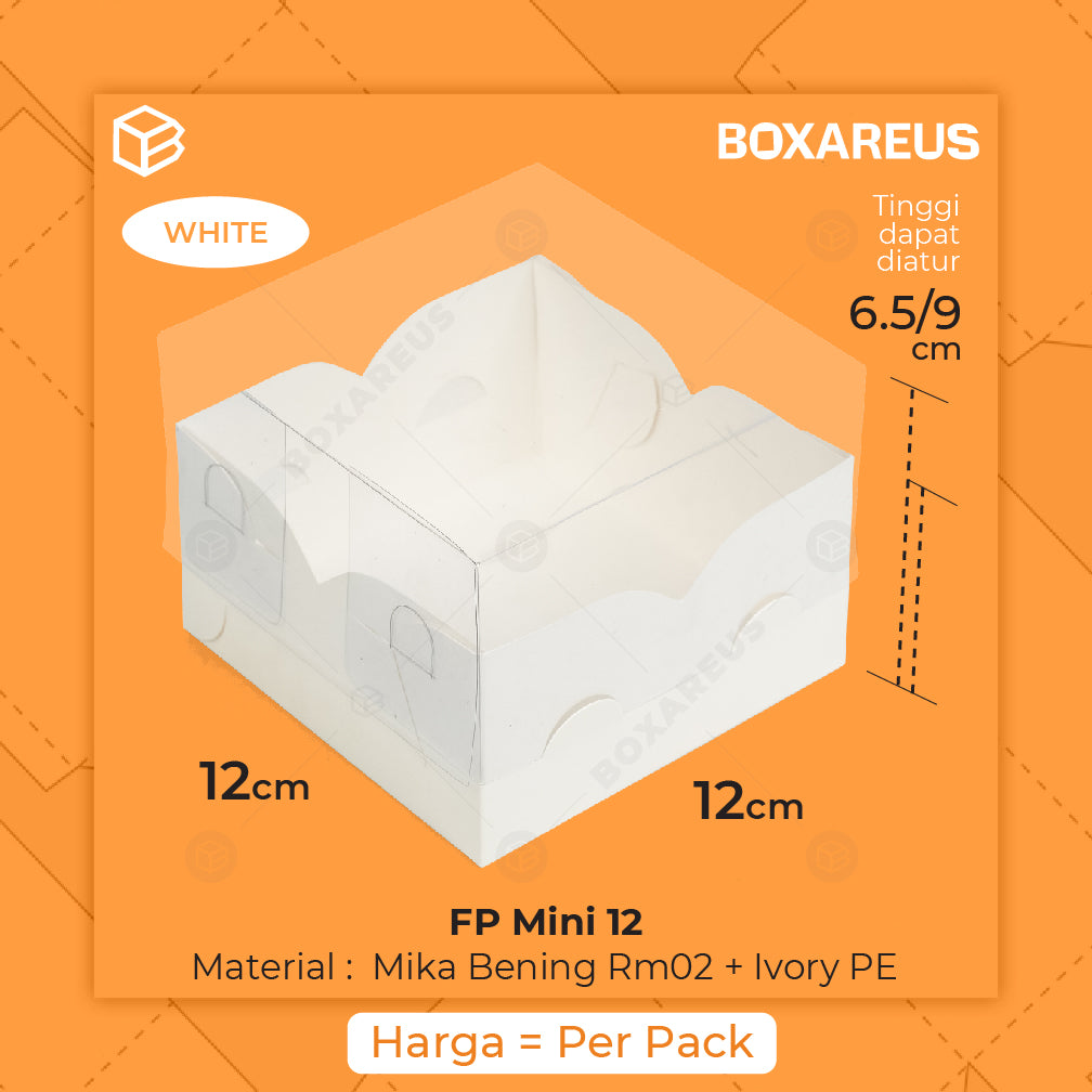 Mini Cake Box - FP Mini 12 AHBX (50 Pc)