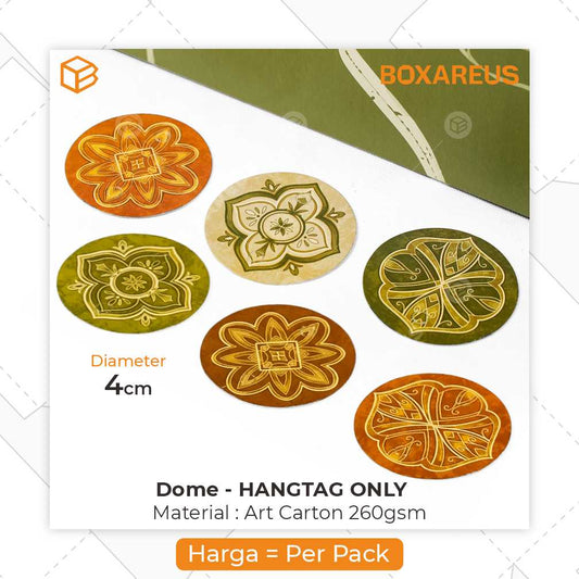 Hangtag - TB Dome Hangtag Only (120 Pc)