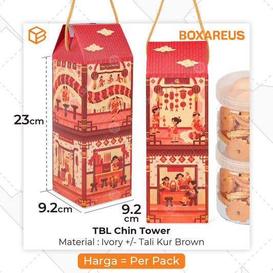 Toples Box - TBL Chin Tower (10 Pc)