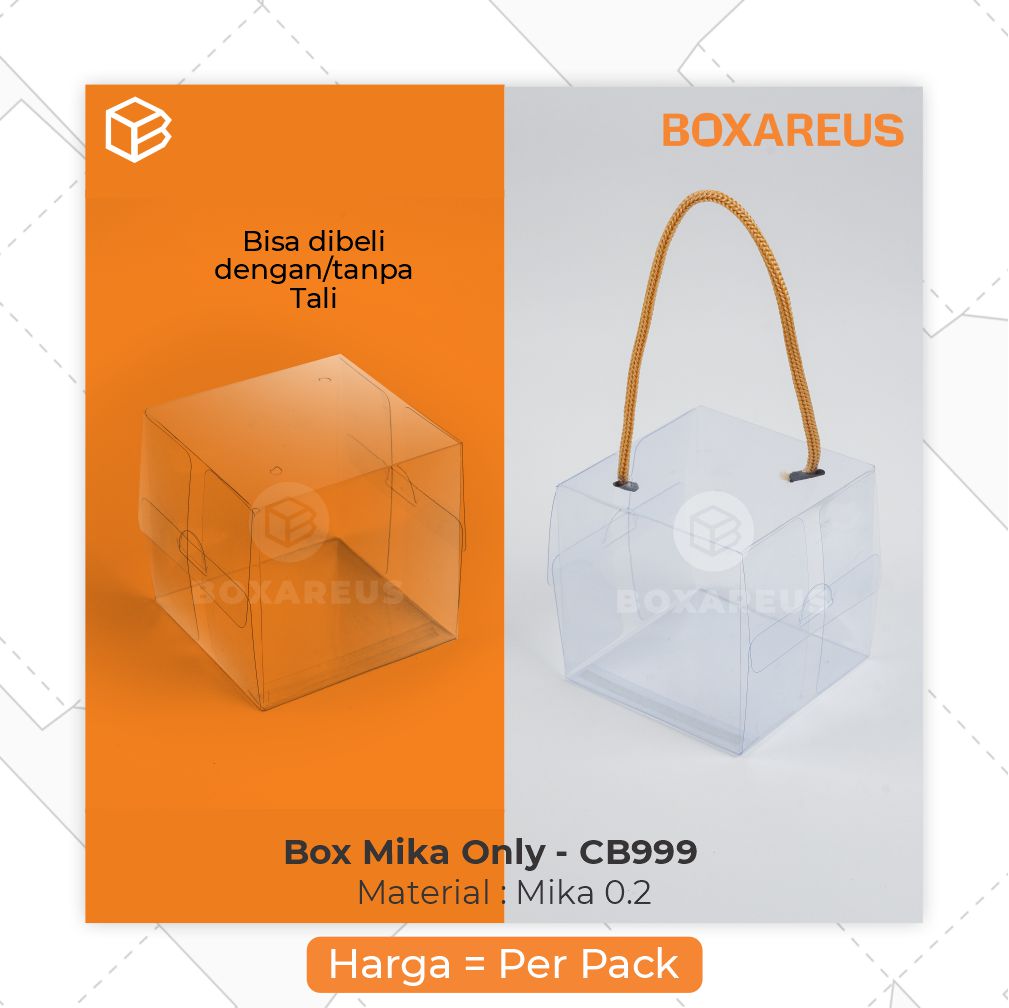 Cake Box | CB999 - Tanpa Insert (50 Pc)