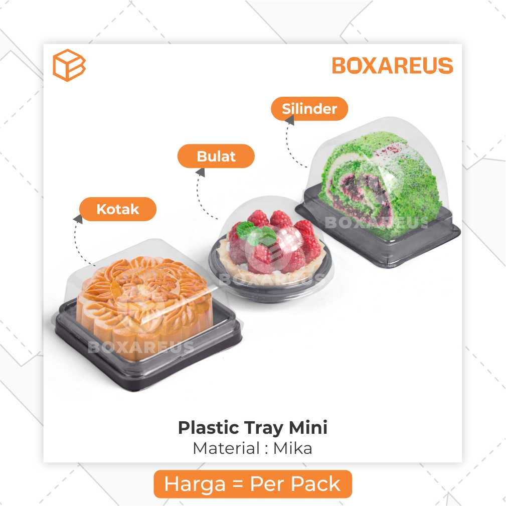 Plastik Tray Puding - PTP Mini (50 Pc)
