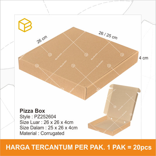 Pizza box - PZ252604 (10 Pc)