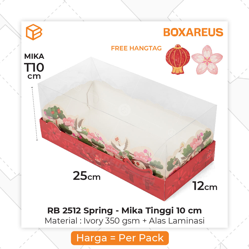 Cake Box - RB Spring 2512 (10 Pc)