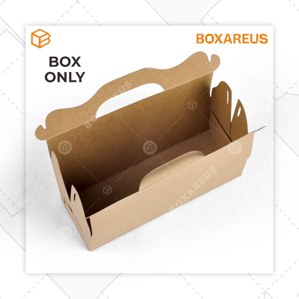 Roll Cake Box - RC220875 Brown (20 Pc)