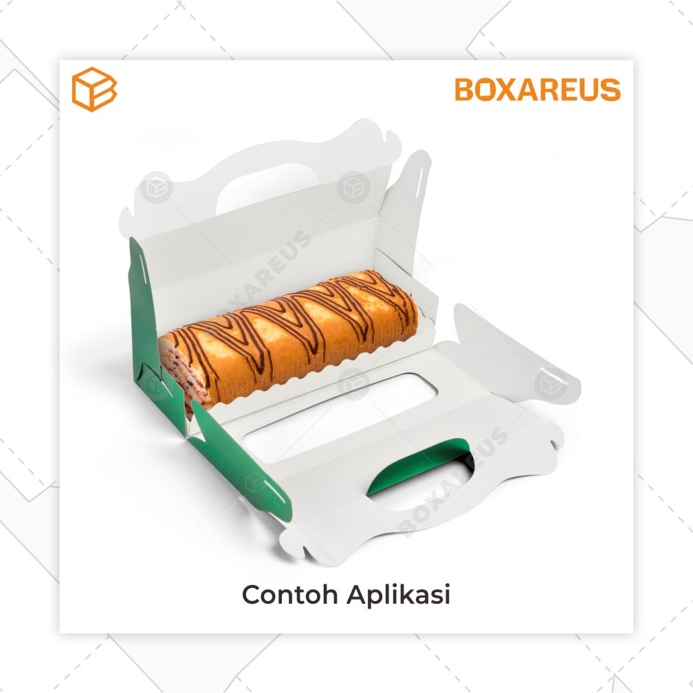 Roll Cake Box - RC220875 (10 pc)