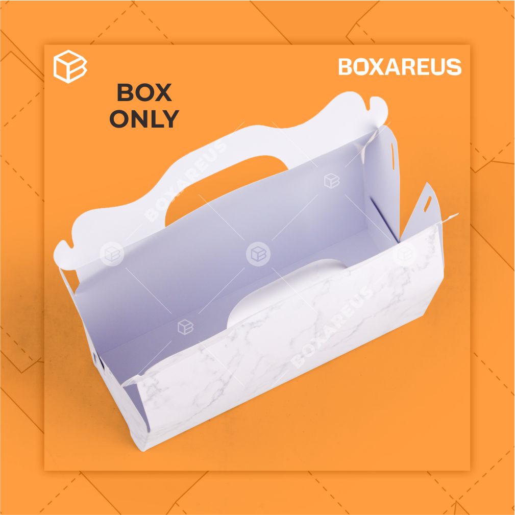 Roll Cake Box - RC220875 Marble Box Only (20 Pc)