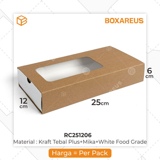 Roll Cake Box - RC251206 (10 Pc)