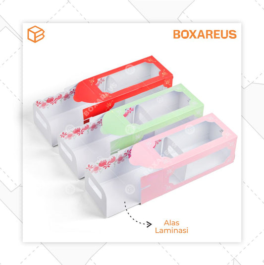 Roll Cake Box - RC251210 Pastel (10 Pc)