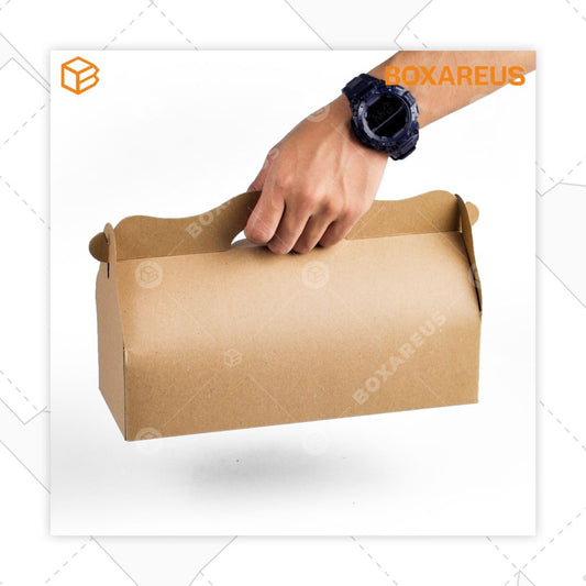 Roll Cake Box - RC271075 Brown Box Only (10 Pc)