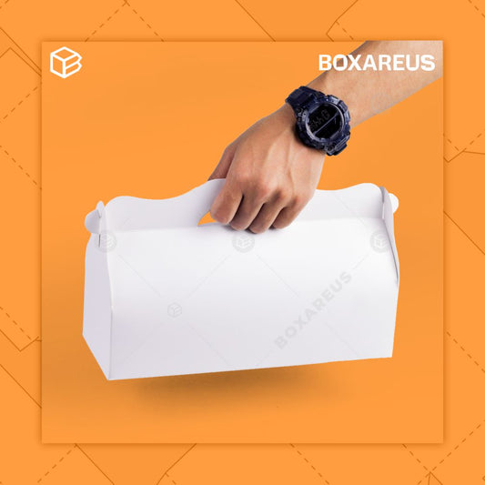 Roll Cake Box - RC271075 White Box Only (10 Pc)