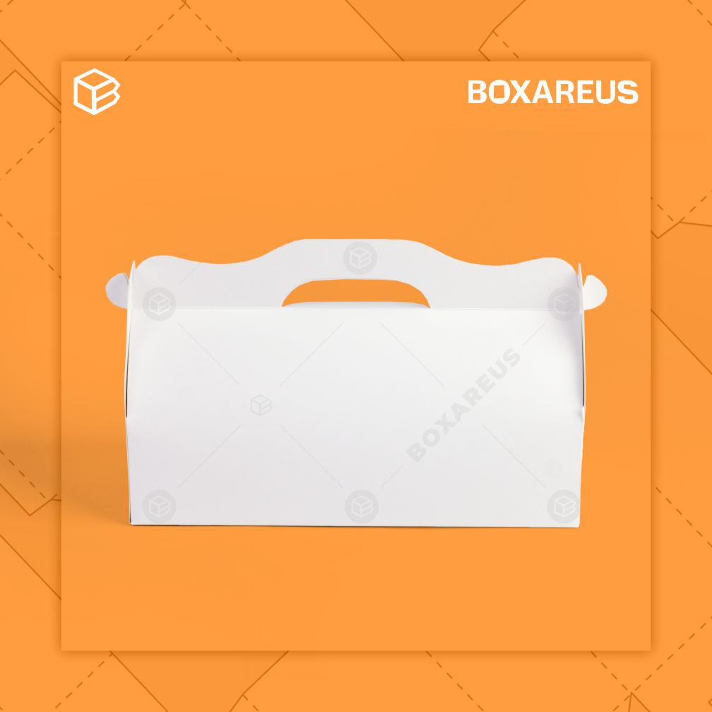 Roll Cake Box - RC271075 White Box Only (10 Pc)