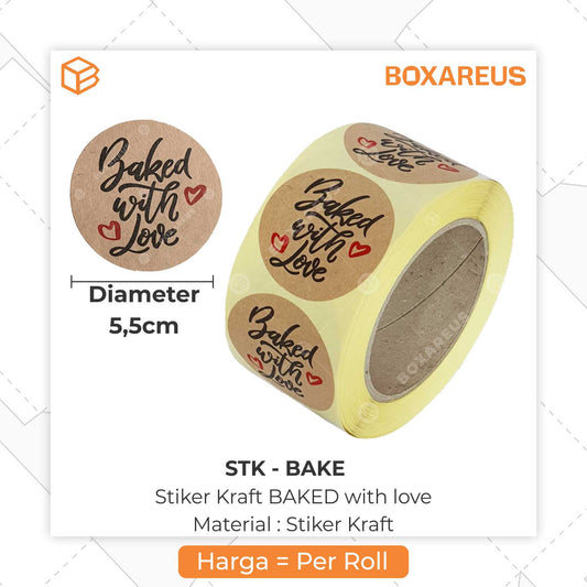 Stiker - STK Baked With Love