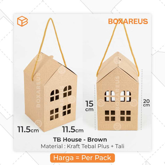 Toples Box Thinwall - TB House (10 Pc)