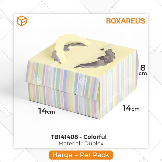 Toples Box - TB141408 Color (20 Pc)