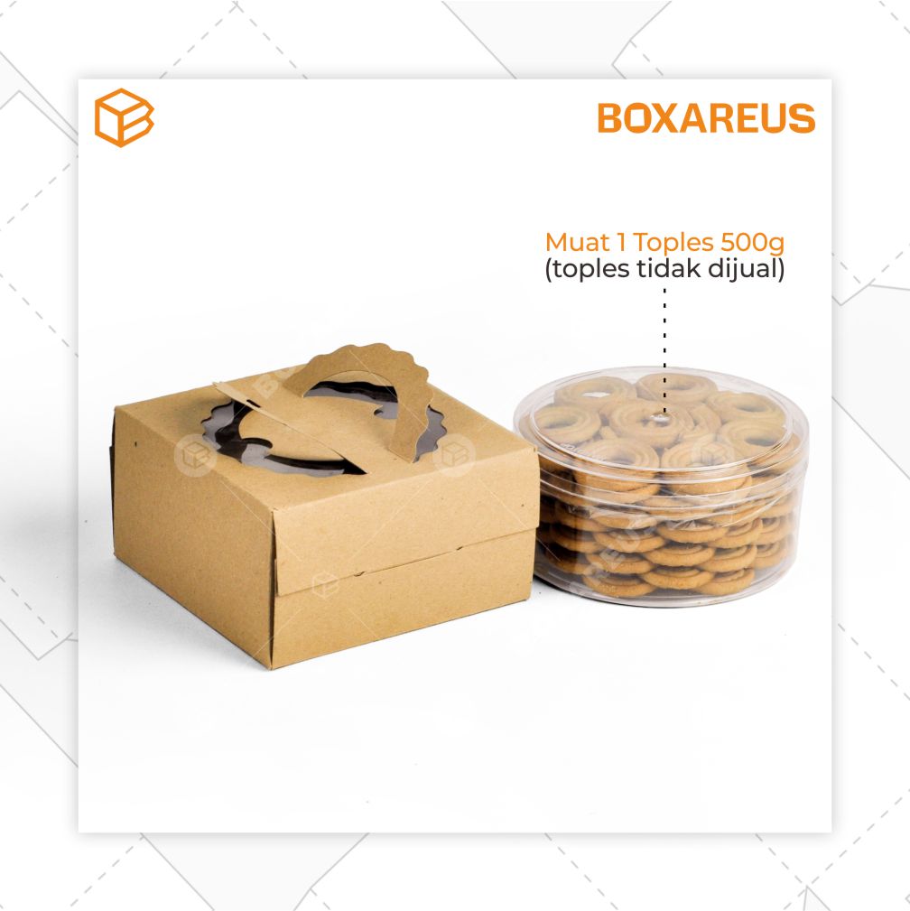 Toples Box - TB141408 Brown (20 Pc)