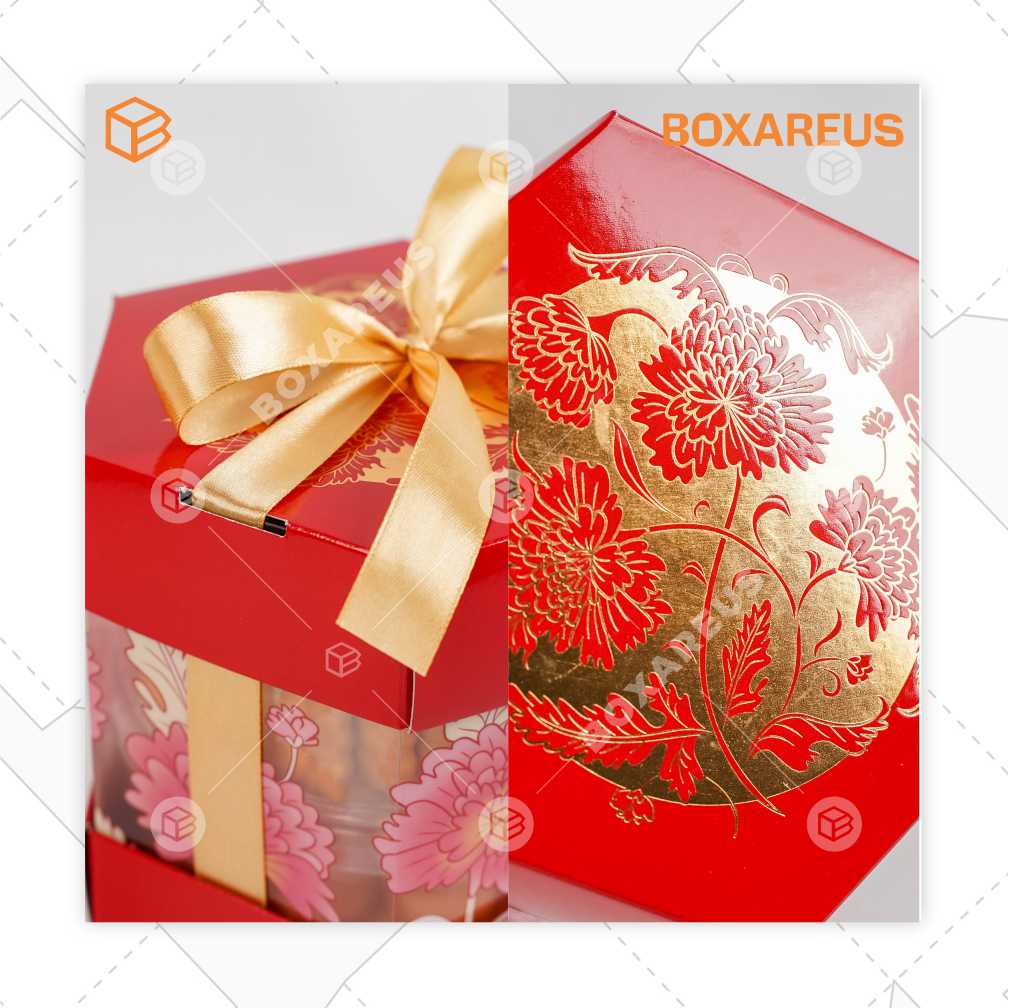 Toples Box - TB Hexagon Peony (10 Pc)
