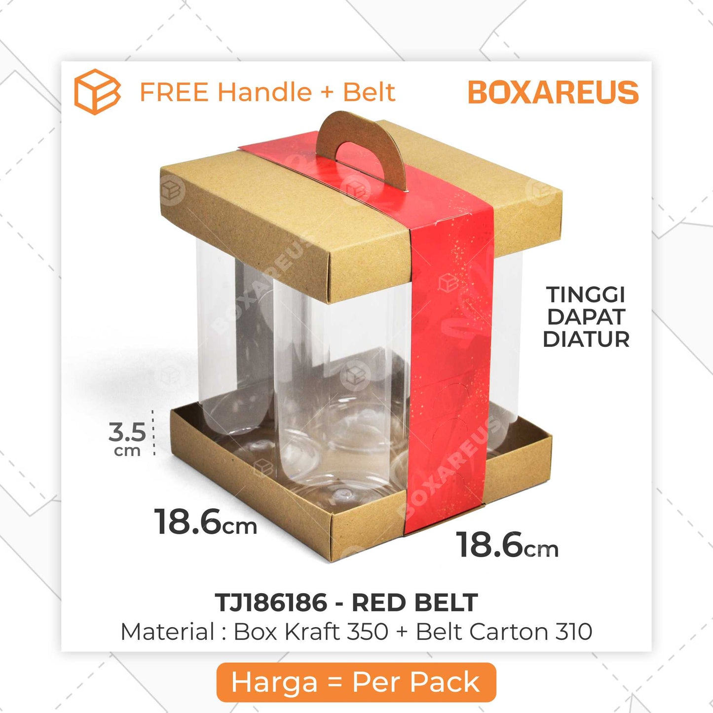 Toples Box - TJ186186 (10pcs)