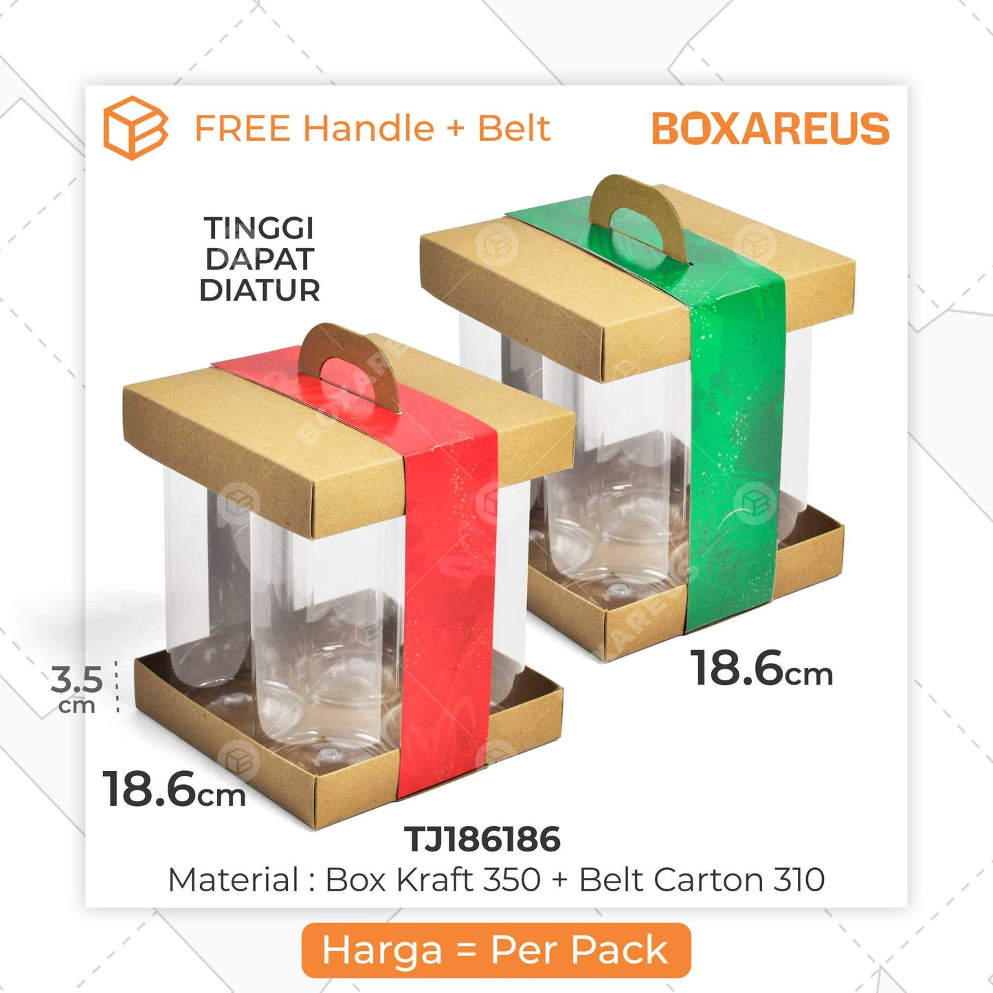 Toples Box - TJ186186 (10pcs)