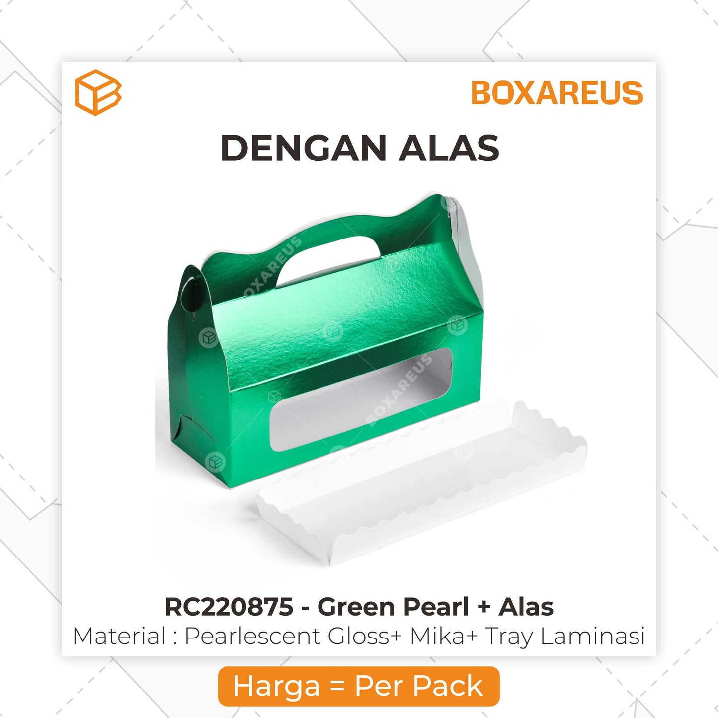 Roll Cake Box - RC220875 (10 pc)