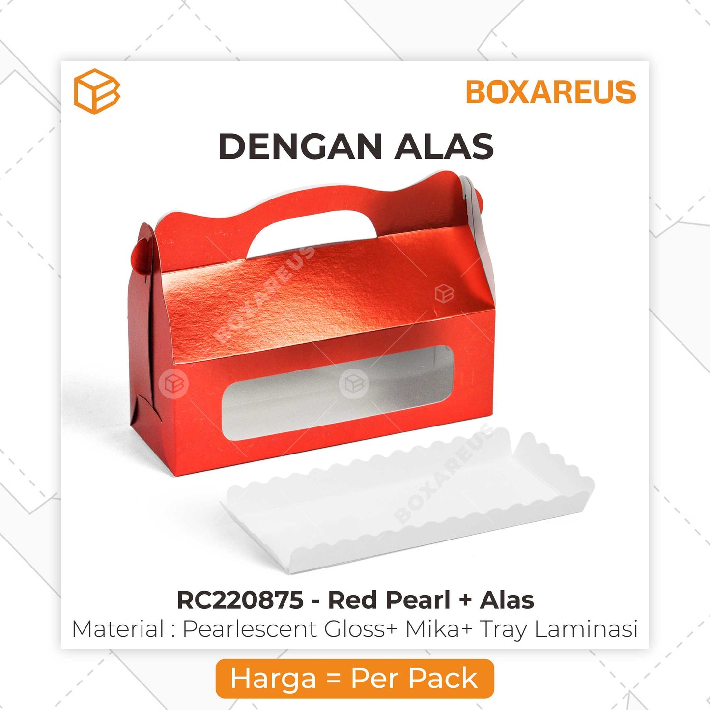 Roll Cake Box - RC220875 (10 pc)