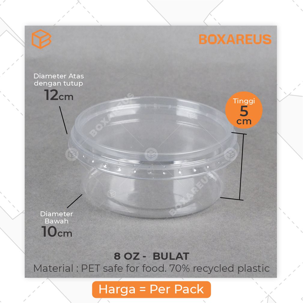 Mangkok Mika/Plastic Bowl - Bulat (30 Pc)