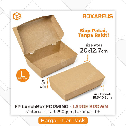 Lunchbox - FP Lunch Box Forming (50 Pcs)