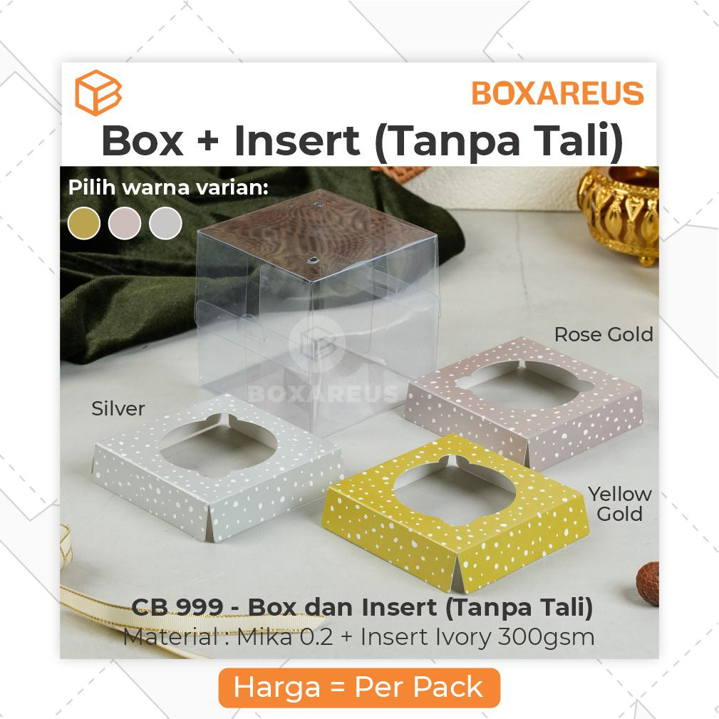 Cake Box | CB999 - Dengan Insert (50 Pc)