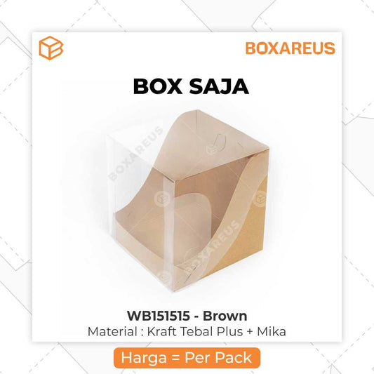 Cake Box Mika - WB151515 (10 pc)