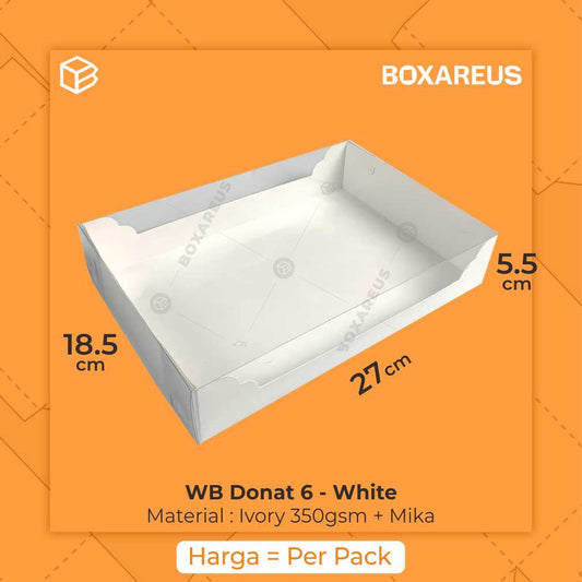 Donut Box - WB DONAT6 (10 pc)