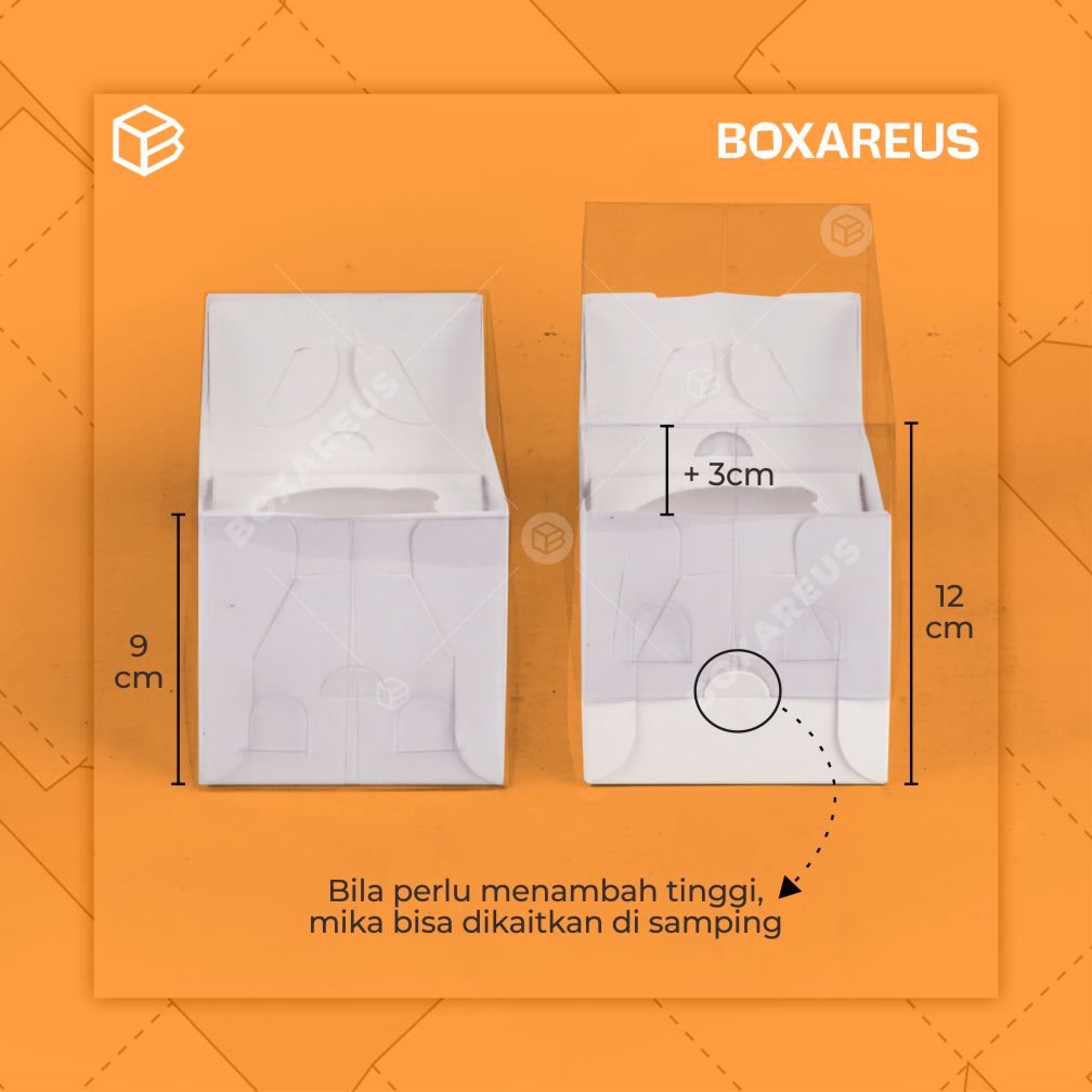Cup Cake Box - WB170909 (10 Pc)