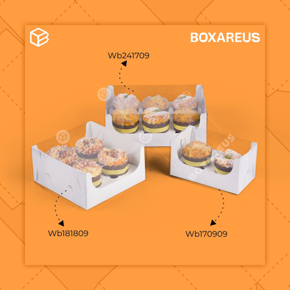Cup Cake Box - WB170909 (10 Pc)
